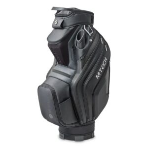 Villant M-Tech Golf Cart Bag – Black & Charcoal Durable Design