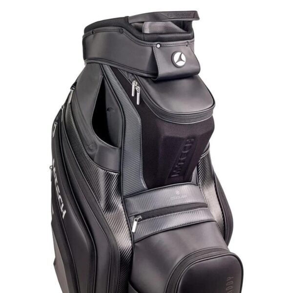Villant M-Tech Golf Cart Bag – Black & Charcoal Durable Design - Image 3