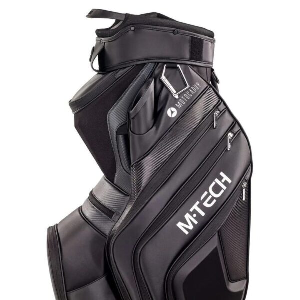 Villant M-Tech Golf Cart Bag – Black & Charcoal Durable Design - Image 10