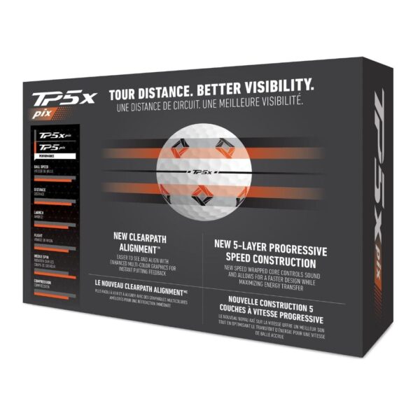 Villant TP5x Pix 3.0 Golf Balls 2024 – White Precision & Distance - Image 4