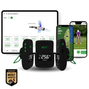 Villant SLX Hybrid Mini Launch Monitor & GPS – Portable Golf Analyzer