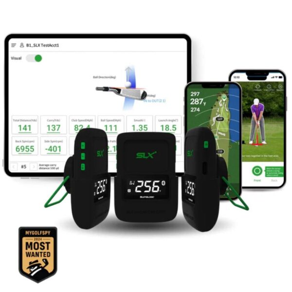 Villant SLX Hybrid Mini Launch Monitor & GPS – Portable Golf Analyzer
