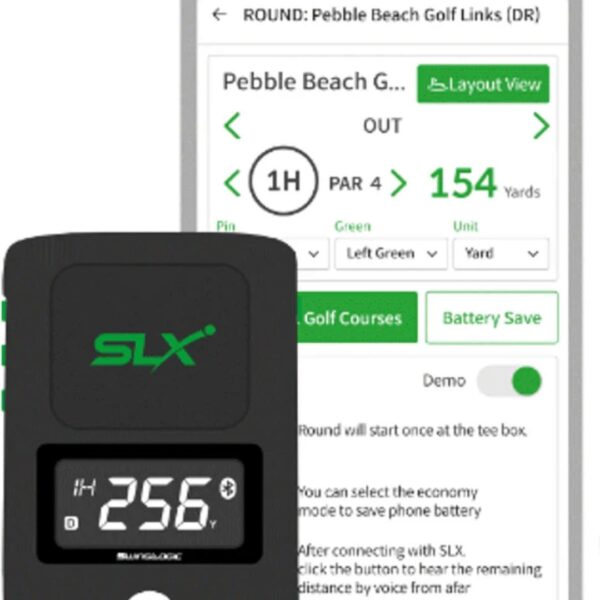 Villant SLX Hybrid Mini Launch Monitor & GPS – Portable Golf Analyzer - Image 4