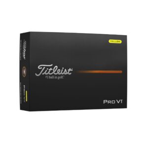 Villant Pro V1 2025 Yellow Golf Balls – Premium Distance & Control