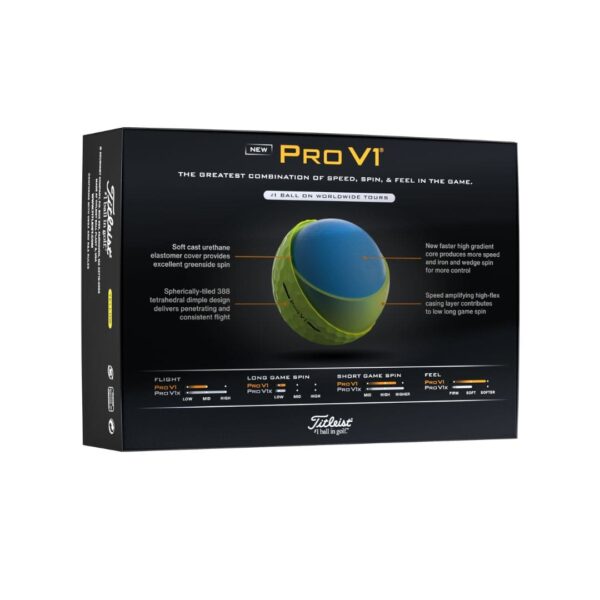 Villant Pro V1 2025 Yellow Golf Balls – Premium Distance & Control - Image 2