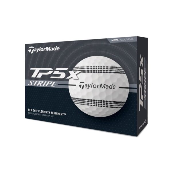 Villant TP5x Stripe Golf Balls – Enhanced Alignment & Distance - Image 3