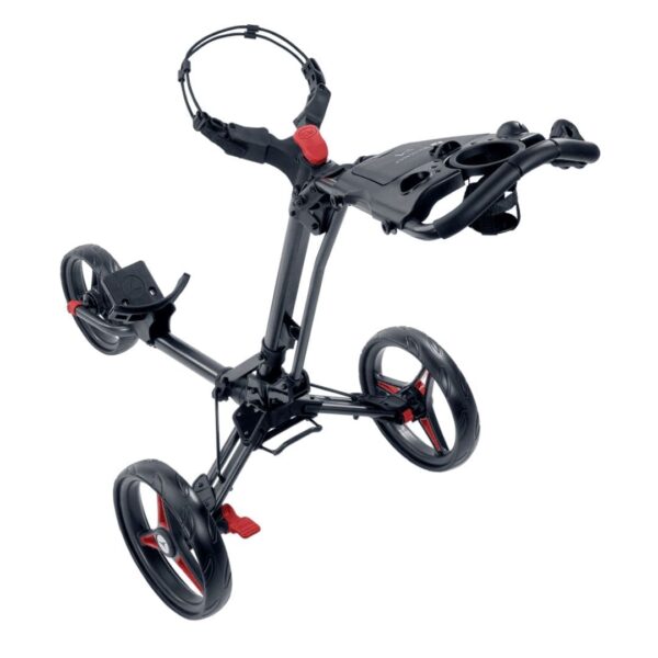 Villant P1 Push Golf Trolley – Graphite & Red Lightweight Design